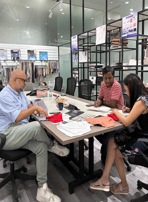 Mr. Rahul Sharma, Vice President Nyka at Inticede office